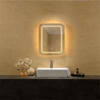 Professional Lighted Makeup Mirror Wall Mounted For Hotel